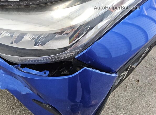 NMTKHMBX2MR134416 2021 TOYOTA C-HR Blue 