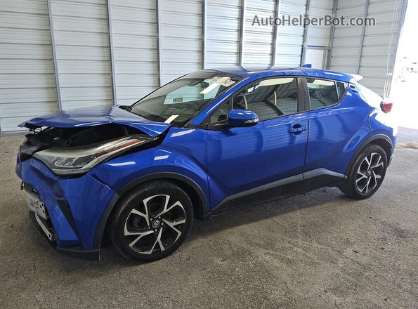 NMTKHMBX2MR134416 2021 TOYOTA C-HR Blue 