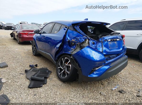 NMTKHMBX2MR136540 2021 TOYOTA C-HR Blue Հետևի ձախ