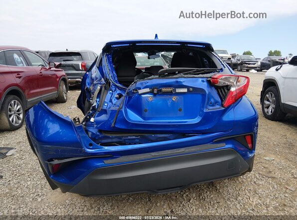 NMTKHMBX2MR136540 2021 TOYOTA C-HR Blue Դիմացի տեսք