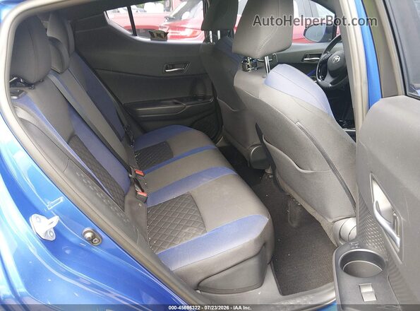 NMTKHMBX2MR136540 2021 TOYOTA C-HR Blue VIN կոդի պիտակի տեսք
