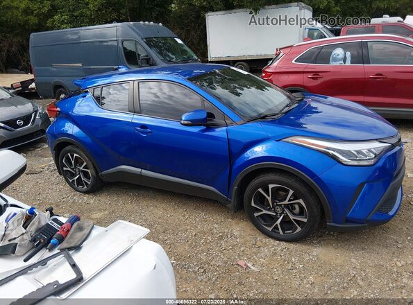 NMTKHMBX2MR136540 2021 TOYOTA C-HR Blue Սալոնի 360 աստիճան տեսք