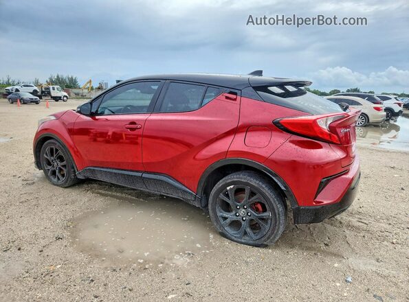 NMTKHMBX3JR015897 2018 TOYOTA C-HR Red Հետևի ձախ