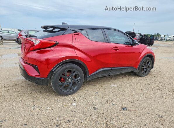 NMTKHMBX3JR015897 2018 TOYOTA C-HR Red Հետևի աջ