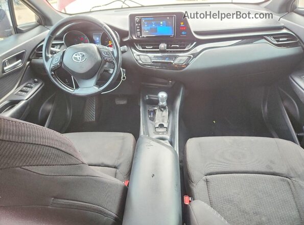 NMTKHMBX3JR015897 2018 TOYOTA C-HR Red Առջևի վահանակի տեսք