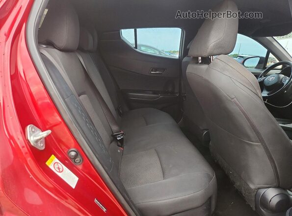 NMTKHMBX3JR015897 2018 TOYOTA C-HR Red Սալոնի հետևի տեսք