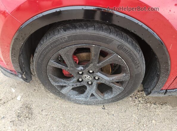 NMTKHMBX3JR015897 2018 TOYOTA C-HR Red 