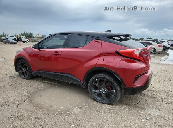 NMTKHMBX3JR015897 2018 TOYOTA C-HR Red 