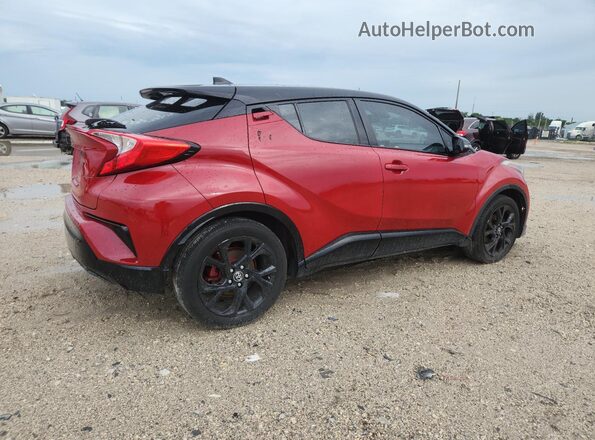 NMTKHMBX3JR015897 2018 TOYOTA C-HR Red 