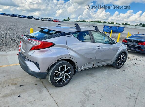 NMTKHMBX3JR028987 2018 TOYOTA C-HR Silver Задня права чверть