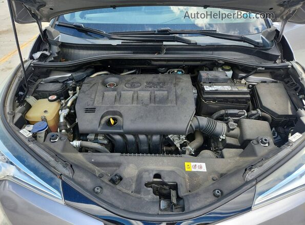 NMTKHMBX3JR028987 2018 TOYOTA C-HR Silver Вид підкапотного простору