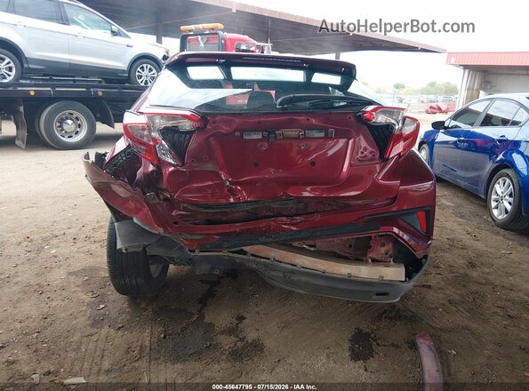 NMTKHMBX3JR046597 2018 TOYOTA C-HR Red წინა ხედი