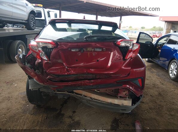 NMTKHMBX3JR046597 2018 TOYOTA C-HR Red 