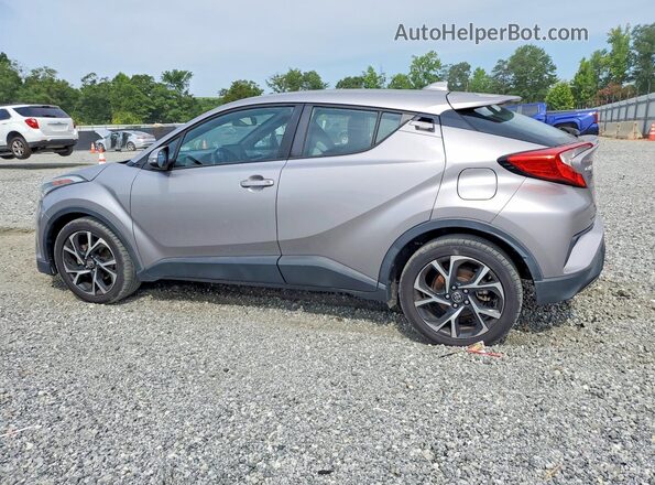 NMTKHMBX3KR092075 2019 TOYOTA C-HR Silver Հետևի ձախ