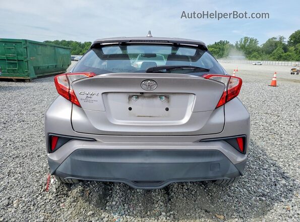 NMTKHMBX3KR092075 2019 TOYOTA C-HR Silver Հետևի տեսք