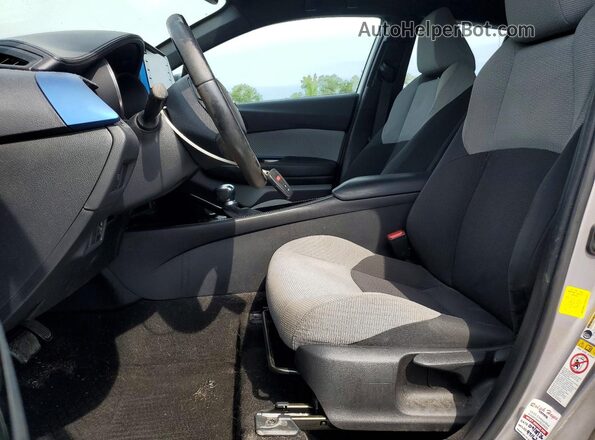 NMTKHMBX3KR092075 2019 TOYOTA C-HR Silver Սալոնի դիմացի տեսք