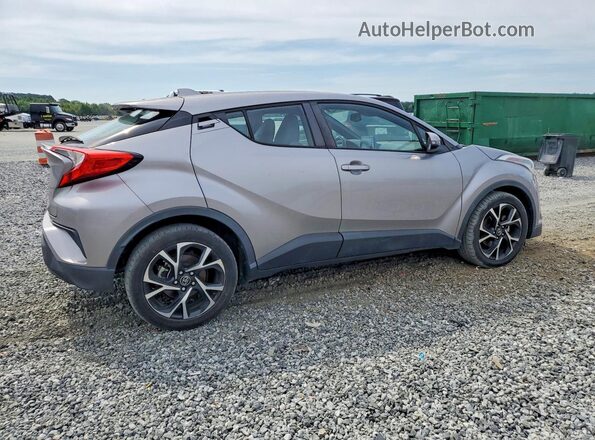 NMTKHMBX3KR092075 2019 TOYOTA C-HR Silver Հետևի աջ