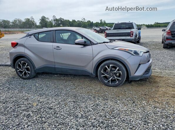NMTKHMBX3KR092075 2019 TOYOTA C-HR Silver Առջևի աջ