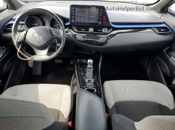 NMTKHMBX3KR092075 2019 TOYOTA C-HR Silver Առջևի վահանակի տեսք