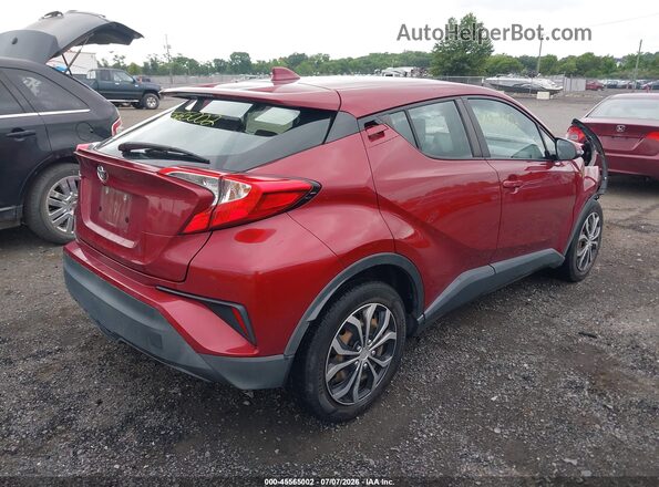 NMTKHMBX3KR092092 2019 TOYOTA C-HR Red Задня права чверть
