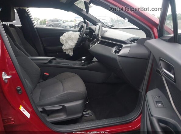 NMTKHMBX3KR092092 2019 TOYOTA C-HR Red Вид салону спереду