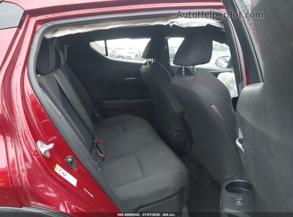 NMTKHMBX3KR092092 2019 TOYOTA C-HR Red Вид наклейки з VIN-кодом