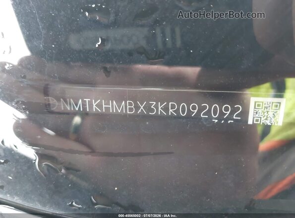 NMTKHMBX3KR092092 2019 TOYOTA C-HR Red Вид підкапотного простору
