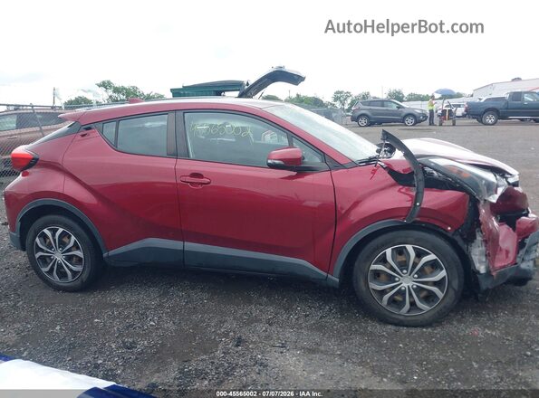 NMTKHMBX3KR092092 2019 TOYOTA C-HR Red Вид задньої частини салону