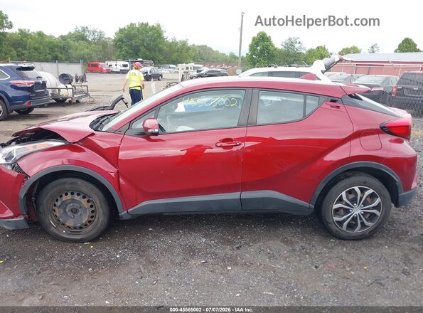NMTKHMBX3KR092092 2019 TOYOTA C-HR Red Панорамний вид салону 360°
