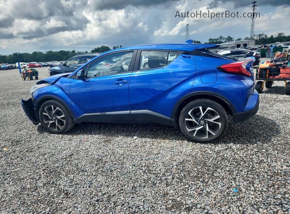 NMTKHMBX3MR119729 2021 TOYOTA C-HR Blue Задня ліва чверть
