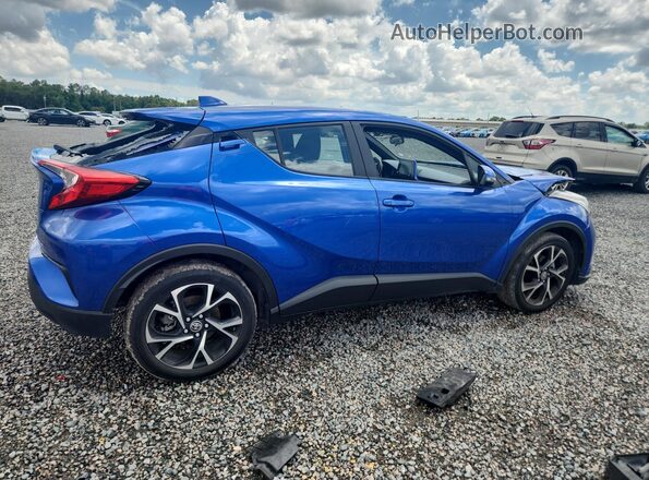 NMTKHMBX3MR119729 2021 TOYOTA C-HR Blue Задня права чверть