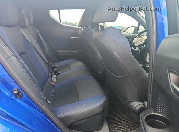 NMTKHMBX3MR119729 2021 TOYOTA C-HR Blue Вид задніх сидінь
