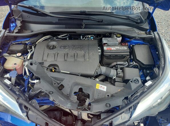 NMTKHMBX3MR119729 2021 TOYOTA C-HR Blue Вид задньої частини салону