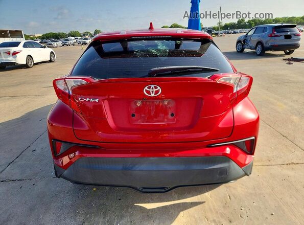NMTKHMBX3MR131380 2021 TOYOTA C-HR Red Rear view