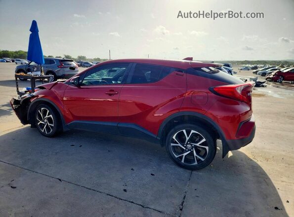 NMTKHMBX3MR131380 2021 TOYOTA C-HR Red Rear left
