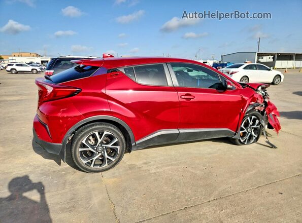 NMTKHMBX3MR131380 2021 TOYOTA C-HR Red Rear right
