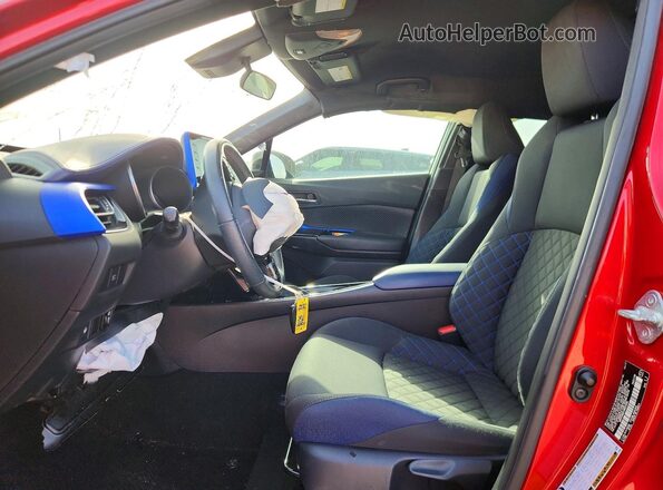 NMTKHMBX3MR131380 2021 TOYOTA C-HR Red Front interior view