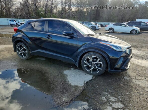 NMTKHMBX3NR142185 2022 TOYOTA C-HR Black Przód prawy