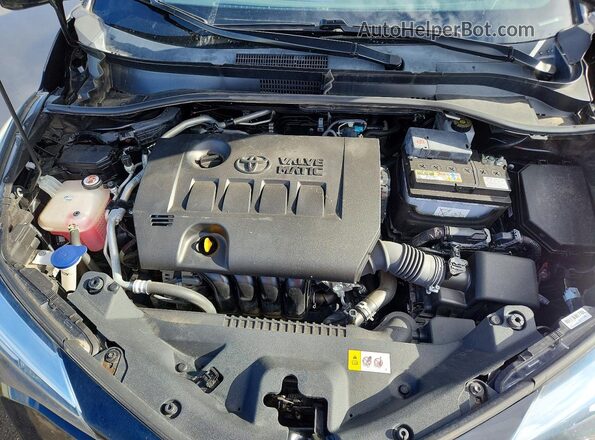 NMTKHMBX3NR142185 2022 TOYOTA C-HR Black Widok komory silnika