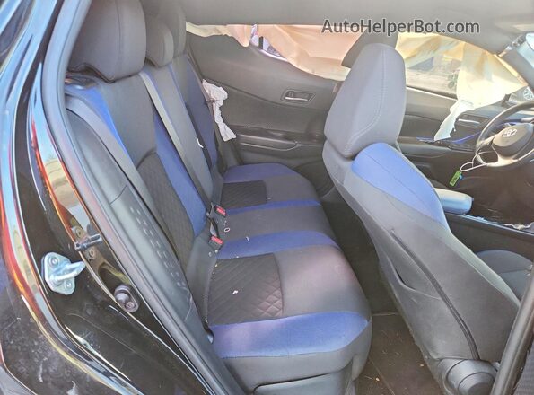 NMTKHMBX3NR142185 2022 TOYOTA C-HR Black Widok wnętrza z tyłu