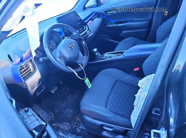 NMTKHMBX3NR142185 2022 TOYOTA C-HR Black Widok wnętrza z przodu
