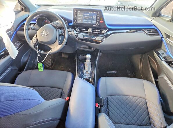 NMTKHMBX3NR142185 2022 TOYOTA C-HR Black Widok deski rozdzielczej