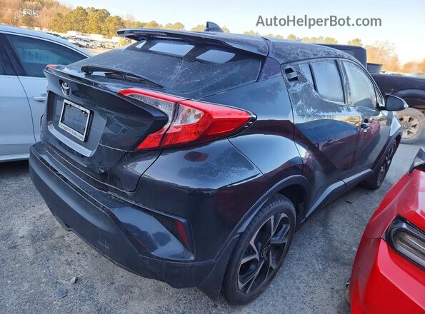 NMTKHMBX3NR142185 2022 TOYOTA C-HR Black Tył prawy