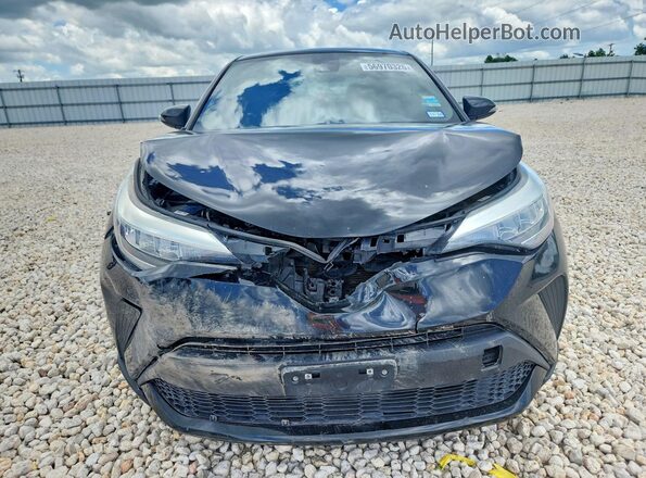 NMTKHMBX3NR147645 2022 TOYOTA C-HR Black Вид спереду
