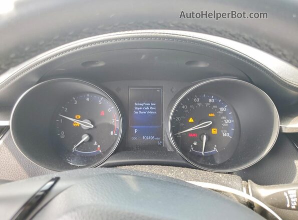 NMTKHMBX4JR023538 2018 TOYOTA C-HR Серебряный Вид щитка приборов
