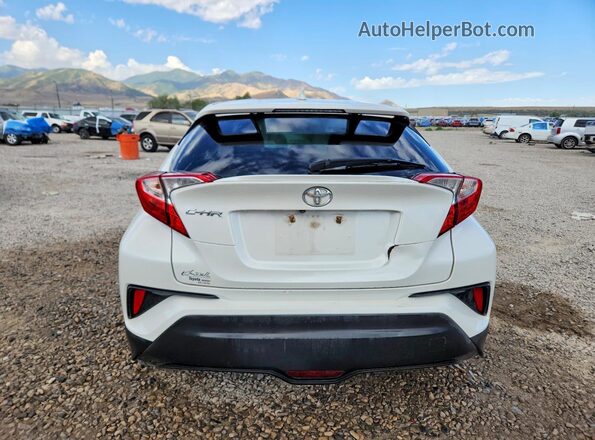 NMTKHMBX4JR027671 2018 TOYOTA C-HR White Հետևի տեսք