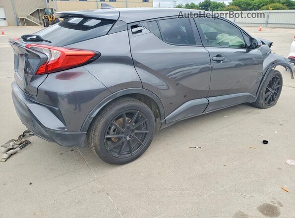 NMTKHMBX4JR049377 2018 TOYOTA C-HR Gray Trasero derecho