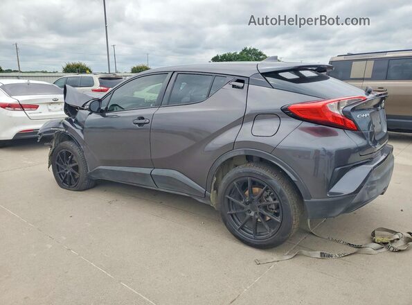 NMTKHMBX4JR049377 2018 TOYOTA C-HR Gray Trasero izquierdo