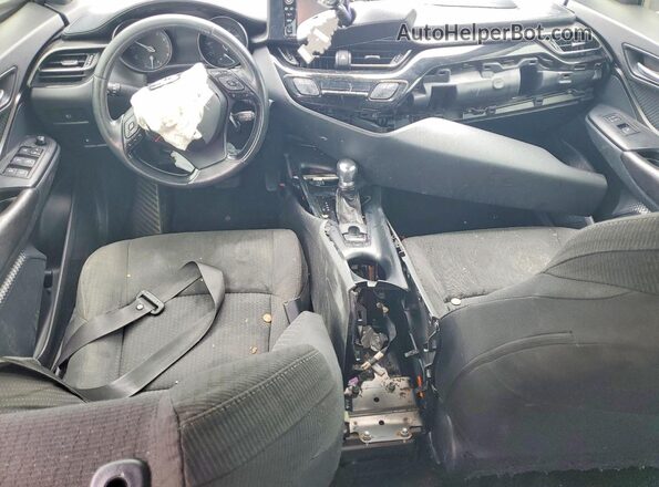 NMTKHMBX4JR049377 2018 TOYOTA C-HR Gray Vista del salpicadero