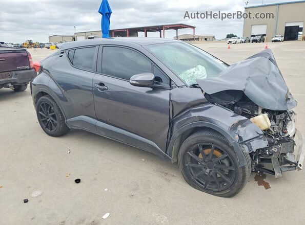 NMTKHMBX4JR049377 2018 TOYOTA C-HR Gray Delantero derecho